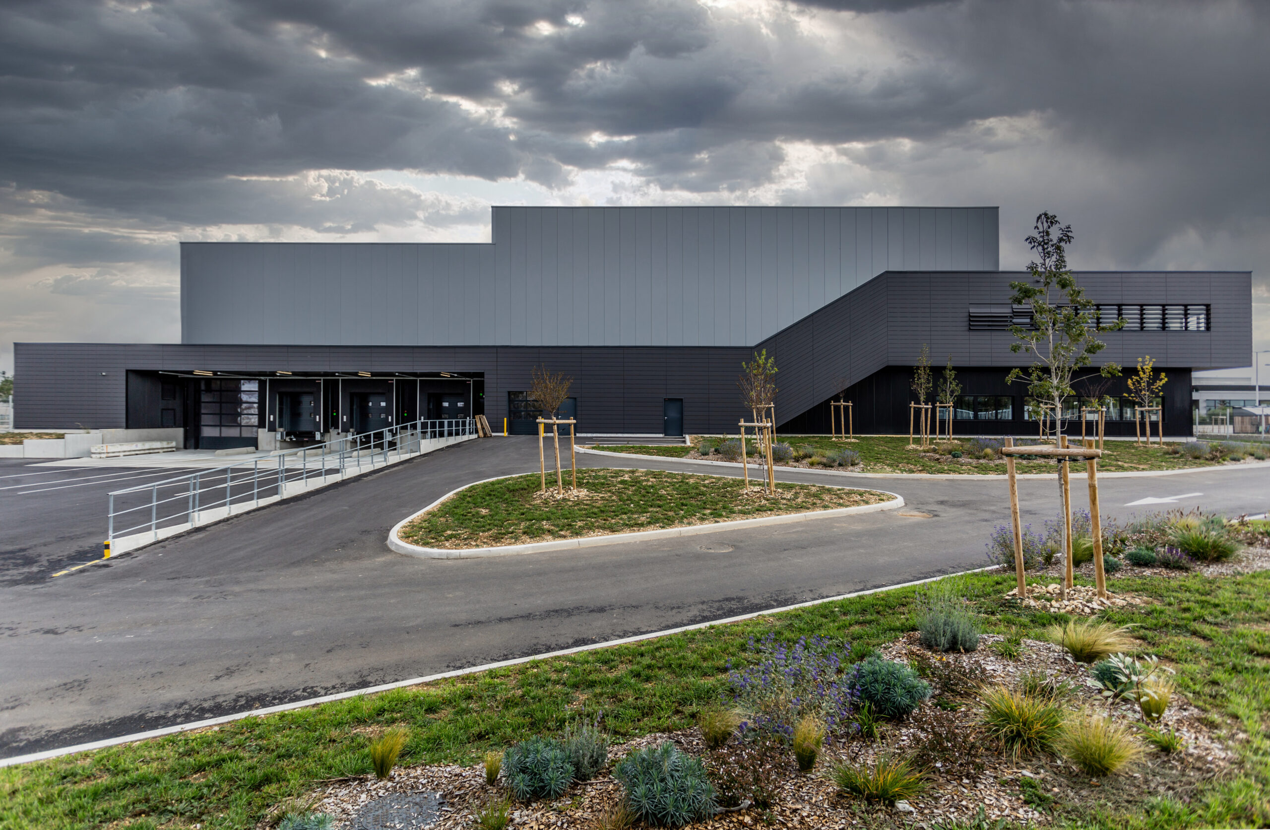 Bâtiment logistique à Bourges